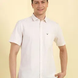 Allen Solly Men Opaque Striped Cotton Slim Fit Casual Shirt-picture-35