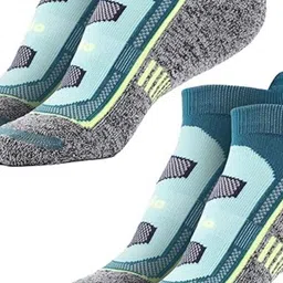 FRIDO Pack Of 2 Colorblocked Cotton Ankle-Length Socks image 5