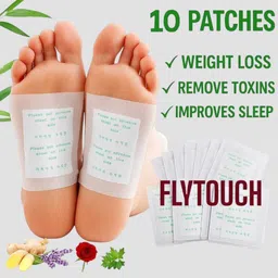 flytouch Detox Foot Patches with Bamboo Vinegar for Energy Recovery and Stress Relief-picture-24