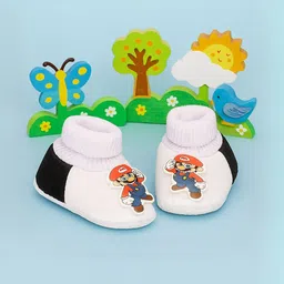Dhairya Collection Unisex Kids Cotton Booties-picture-39