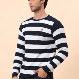 Cantabil Men Striped Pullover image 2