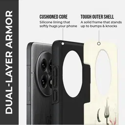 PEEPERLY Women Lord Shiva Printed Impact Resistant OnePlus 11 5G Back Case image 5