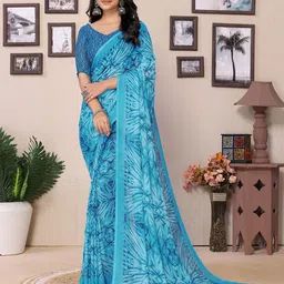 Moda Rapido Floral Printed Saree-picture-26