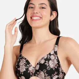 shyaway Floral Bra Medium Coverage Underwired Lightly Padded image 2