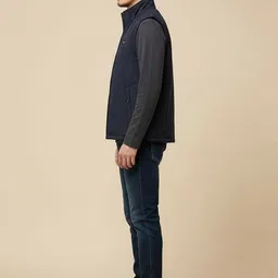 Mast & Harbour Stand Collar Bomber Jacket image 3