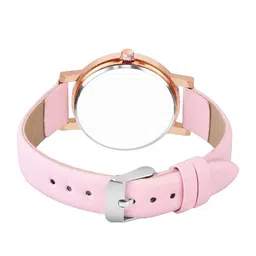 CSAMON Women Printed Dial Analogue Watch C36RG PINK R1 Leather image 2