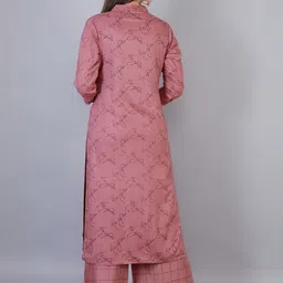 Jyoti Women Printed Regular Kurta with Palazzos image 3