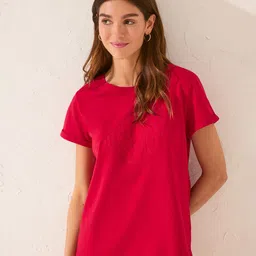 women'secret Floral Schiffli Lounge T-shirt-picture-36