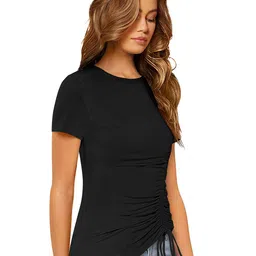 Fashion Care Round Neck Fitted Top image 5