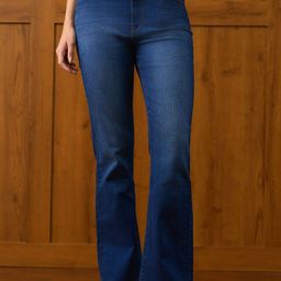 U.S. Polo Assn. Women Bootcut High-Rise Light Fade Stretchable Jeans-picture-14