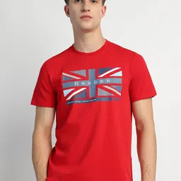 Reebok Men Typography Printed Round Neck T-shirt-picture-46