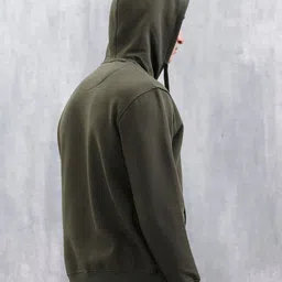 WROGN Men Hooded Pullover Sweatshirt image 3