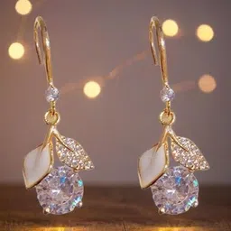 DIVASTRI Floral Drop Earrings-picture-25