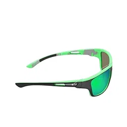 EYMEN I Unisex Full Rim Style Square Sunglasses with 336@Green OG image 4