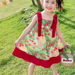 LULU & SKY Floral Print Fit & Flare Dress image 5