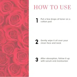 Elecsera Pure & Natural Rose Water Toner For Puffiness - 50 ml image 4