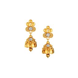 Joyalukkas Gold Harmony Fusion Jhumka- 3.365 gms-picture-28