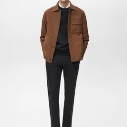 MANGO MAN Water Repellent Tailored Jacket image 3