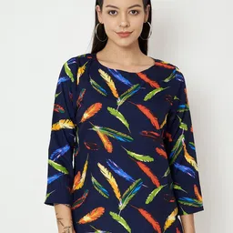 BRINNS Women Tropical Printed Round Neck  Top-picture-27