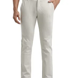 OTTO Men Relaxed Flat-Front Mid-Rise Cotton Stretchable Casual Trouser-picture-15