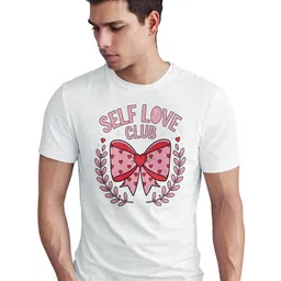 Seekbuylove Typography Printed Round Neck Pure Cotton Bio Finish T-shirt-picture-29