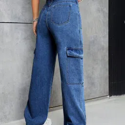 SZN Women Comfort High-Rise Light Fade Stretchable Jeans image 4