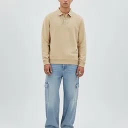 glitchez Shirt Collar Sweatshirt image 4