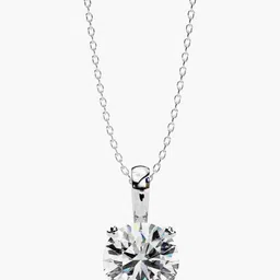 VALANOVA BIS Hallmark 14KT White Gold Diamond Pendant-1.06 g-image-75