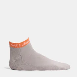 Jack & Jones Men Pack Of 3 Colourblocked Ankle Length Socks image 5