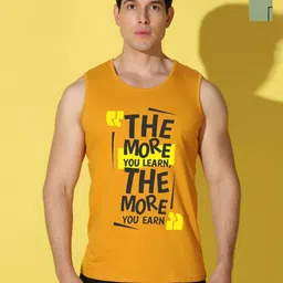 WOOSTRO Men Pack of 2 Typography Printed Round Neck Cotton Slim Fit Sports T-shirts-picture-38