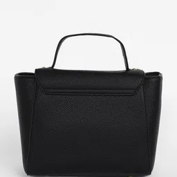 HAUTE SAUCE by Campus Sutra Women Textured Swagger Leather Handheld Bag image 2