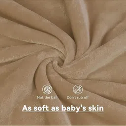 BREVARD Camel Brown 210 TC Single Bedsheet Set 91 cm x 182 cm image 2