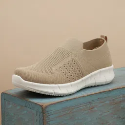 SPRENGE Women Textured Slip-On Sneakers-picture-12