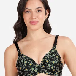 shyaway Floral Bra Medium Coverage Underwired Lightly Padded image 2