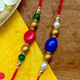JN HANDICRAFT Multistrand Tie-Up Rakhi image 1