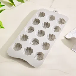 Home Centre Bakers Pride Floura Grey Silicone Chocolate Mould-picture-16