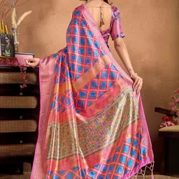 Demure Clothing Co Silk Blend Saree image 5
