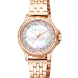 ESPRIT Women Embellished Dial & Stainless Steel Straps Analogue Watch ES1L432M0065-picture-9