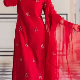 Anni Designer Women Ethnic Motifs Printed Kurta with Palazzo & Dupatta image 4