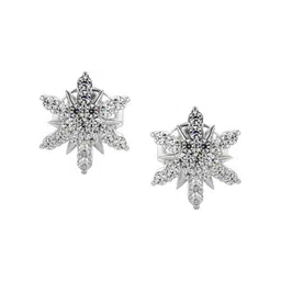 VALANOVA 14K White Gold 0.25 Ct Lab Grown Diamond Earrings-picture-17