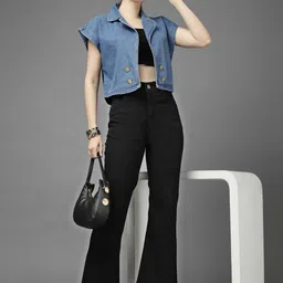Style Quotient Women Crop Shrug image 2