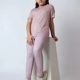 UMILDO Girls Printed T-shirt with Leggings-picture-37