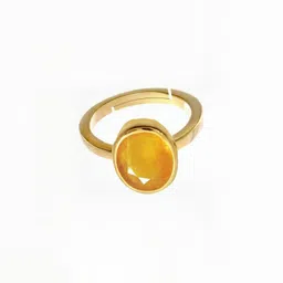 RAVIOUR LIFESTYLE Gold-Plated & Yellow Brass Pearls Finger Ring-image-83