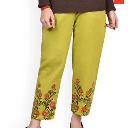 BAESD Girls Pack Of 2 Printed High Rise Trousers-image-13