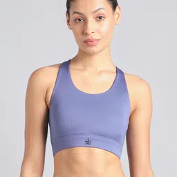 CULT Women Blue Hype Up High Support Training Bra image 2