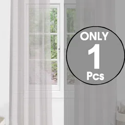 Divine Casa Off White & Grey Door Curtain image 3