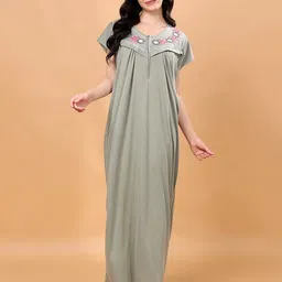 NIGHT KEYS Maxi Nightdress-picture-38