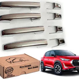 wolkomhome Premium Quality Chrome Door Handle Cover with Free Extra dual side Tape Magnite Car Grab Handle Cover-picture-14