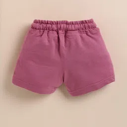 Biskid Purple Cotton Shorts image 2