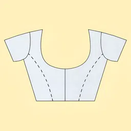 Meena Bazaar Printed Border Saree image 4